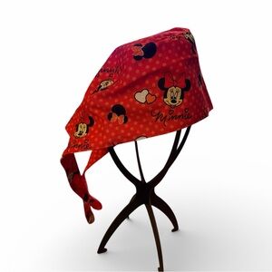 Hand Crafted Surgical Scrub Cap Unisex Classic Style Cotton Tie Back Reversible